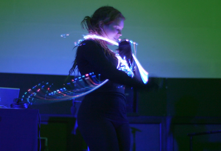 Mai 2023: LED-Show auf dem Full Dome Festival in Jena